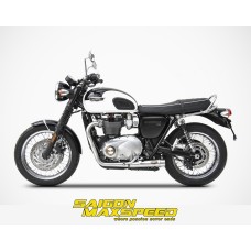 Pô ZARD Slip-on Triumph Bonneville T120 2016+ (chính hãng)